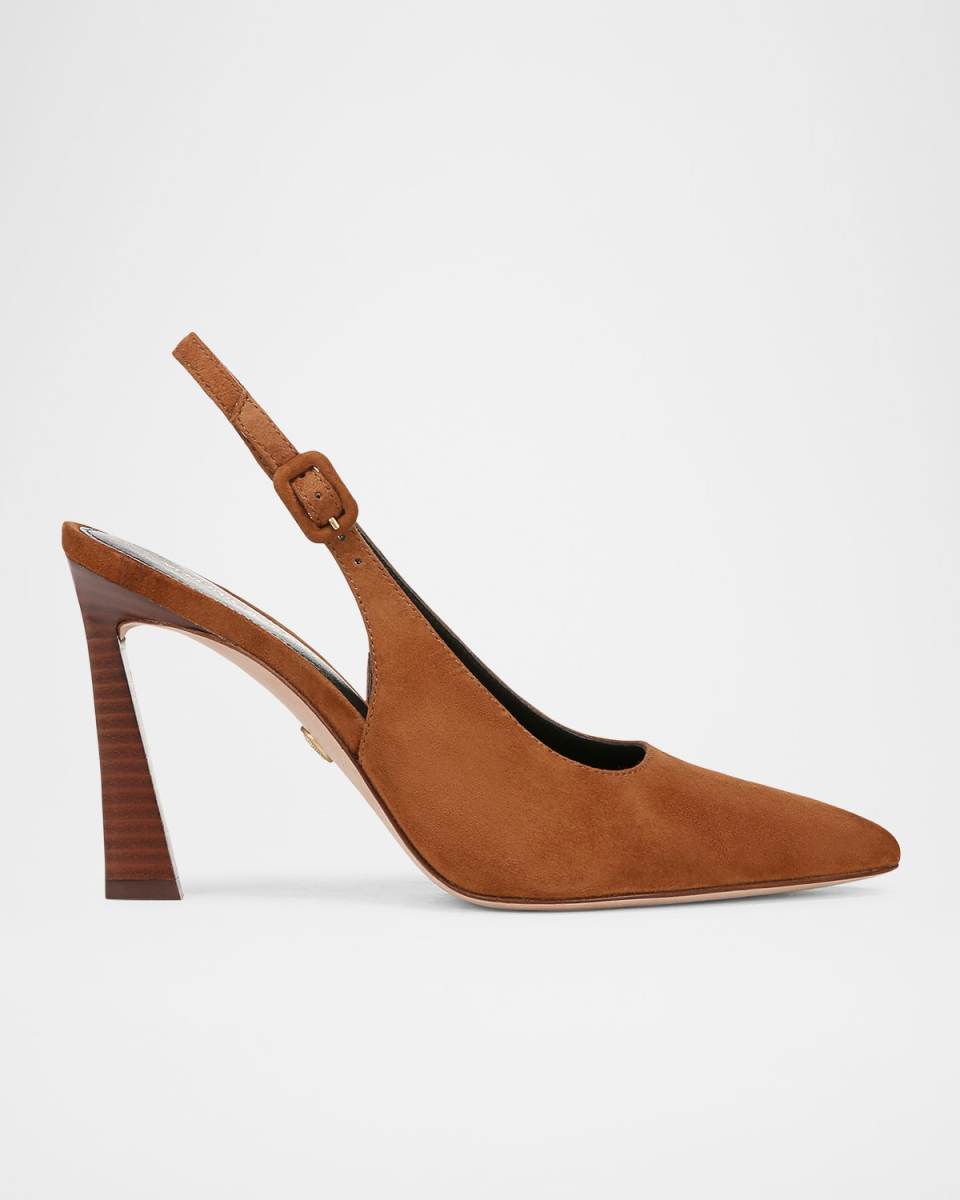 Callie Suede Slingback Pumps